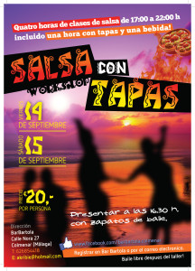 Salsa Workshop, ter Ere van de opening van de nieuwe Horeca gelegenheid!